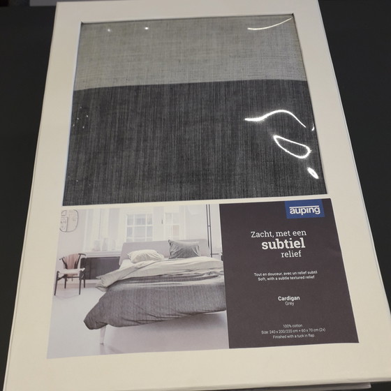 Image 1 of Auping Cardigan Grey duvet cover - 240x220