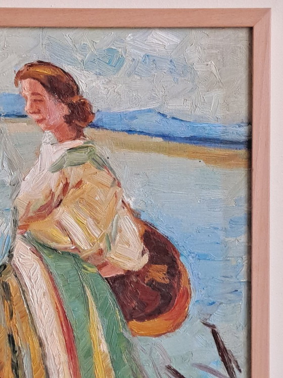 Impressionist oil painting of a seascape – Paintings & Drawings, Mdf (photo 5 of 9)