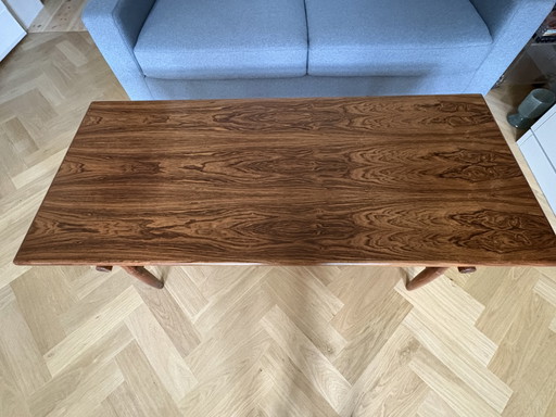 Elegante vintage salontafel van palissanderhout – midden 20e eeuw / jaren 60 – Wood