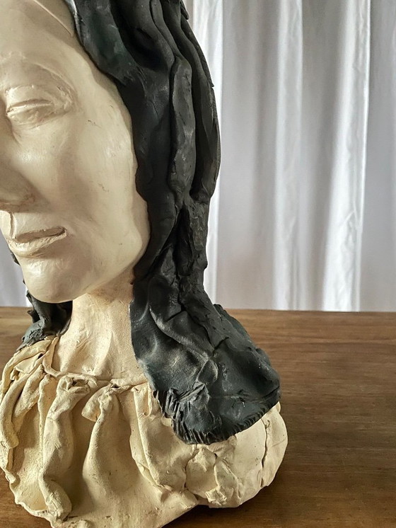 Image 1 of Bust of the Virgin Mary – 20th Century Modern Religious Art