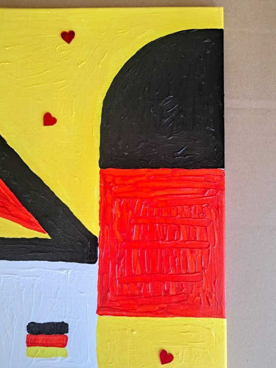 Image 1 of Enzo SAN MARCO - Country Lover Germany - Schilderij van de kunstenaar