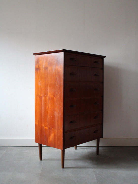 Image 1 of Cassettiera danese vintage in teak