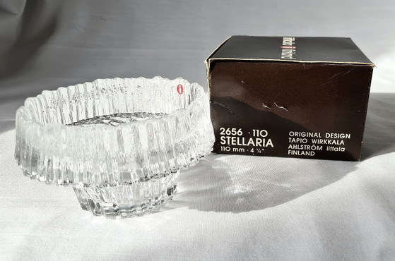 Iittala Wirkkala Windlicht Met Orig. Doos/Etiket Jaren 60/70 – Kandelaars en kaarsen, Glass (photo 4 of 15)