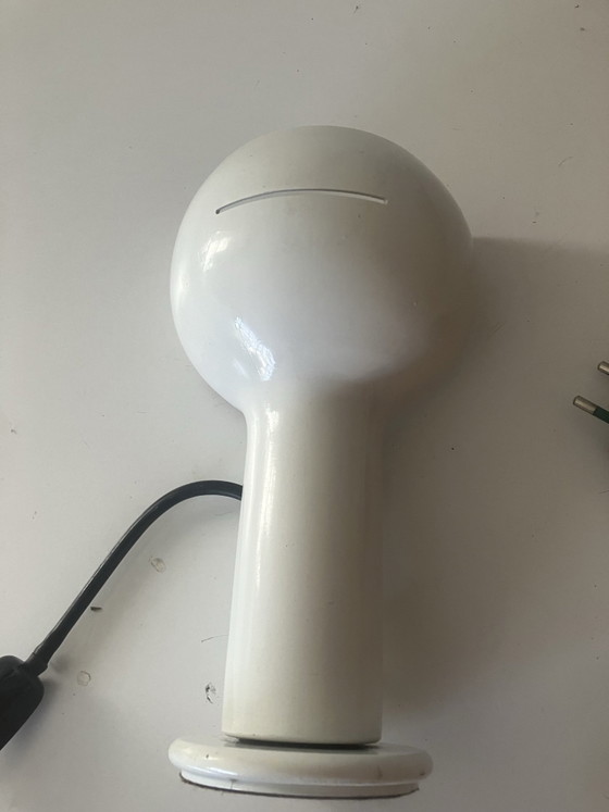Miniflash Lampe Joe Colombo Oluce – Tischlampen, Metall (photo 5 of 15)