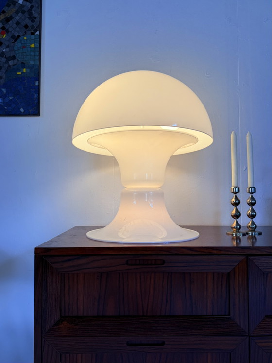 Image 1 of Vintage XL Deense mushroomlamp ‘Formel’, Frimann ‘70