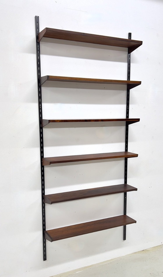 Image 1 of ETAGERES EN PALISSANDRE PAR KAI KRISTIANSEN POUR FELDBALLES, 1960