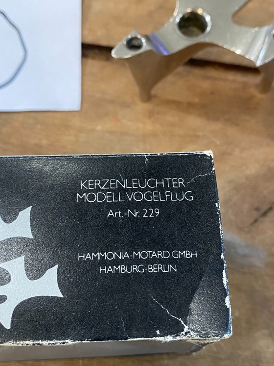 Image 1 of 1 modulaire kandelaar VOGELFLUG HAMMONIA MOTARD stijl NAGEL BMF vintage 1970 Lot F