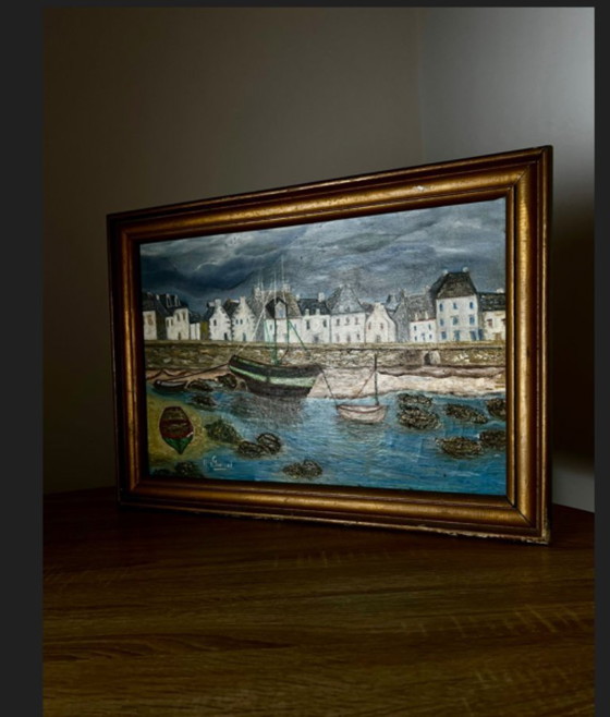 Image 1 of LARGE SIGNED PAINTING