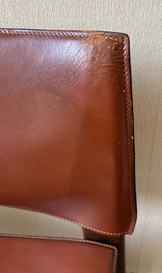 Image 1 of 4 Afra & Tobias ScArpa-Lederstühle