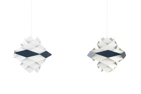 Set van twee Preben Dal Symfoni hanglampen – Metal, Mid Century Modern (photo 3 of 3)