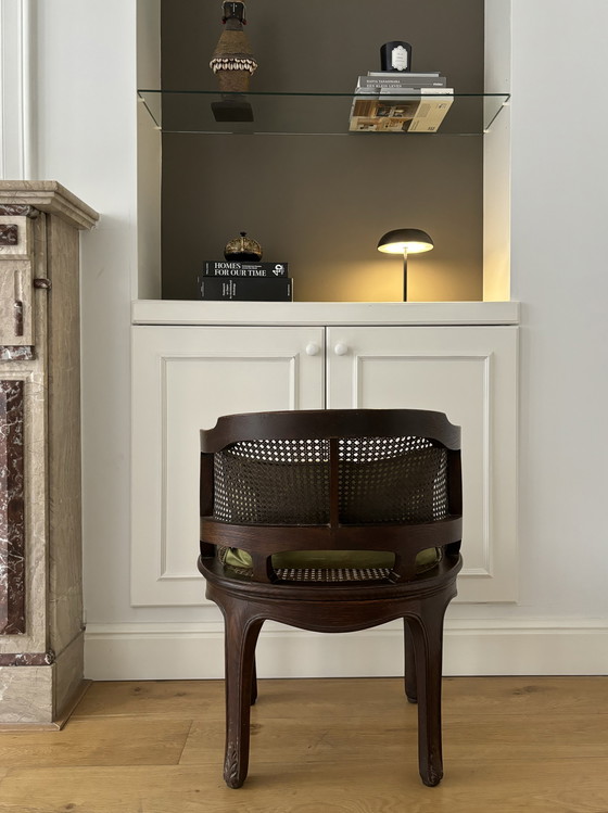 Image 1 of Antieke Rotan Fauteuil