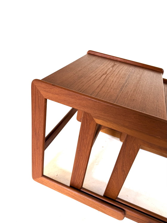 Vintage teakhouten mimiset, Salin Nyborg ‘60 – Bijzettafels, Wood (photo 6 of 8)