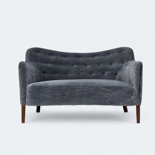 1960s, Danish design by Slagelse Møbelværk, sofa, model 185, reupholstered.