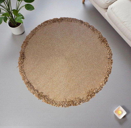 Rond vloerkleed in boho-stijl 120x120 - Mavaux