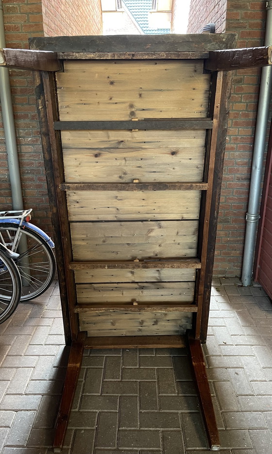 Image 1 of Vintage Wooden Rectangular Dining Table