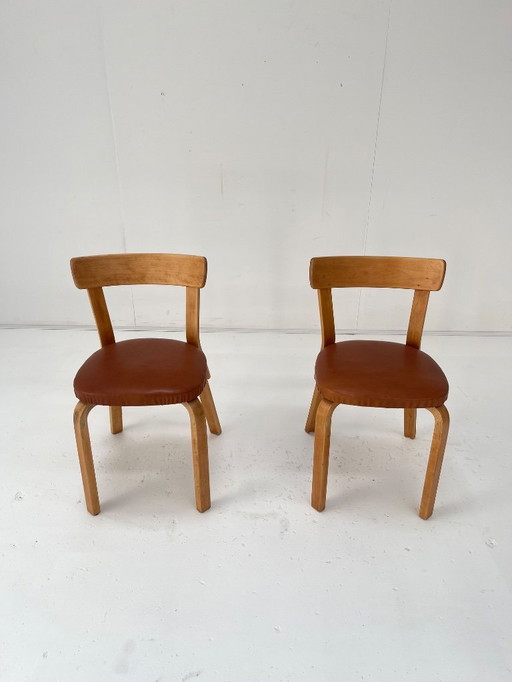 Paar Stühle von Alvar Aalto aus den 1930er Jahren