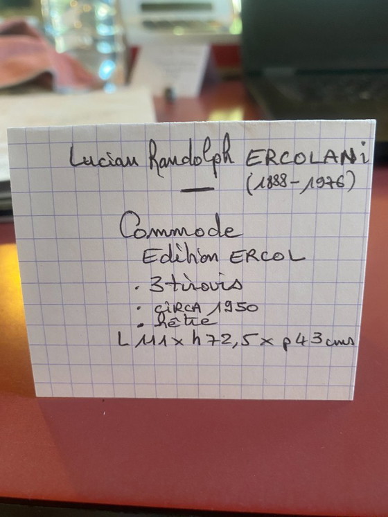Image 1 of Lucian Randolph Ercolani - Commode Édition Ercol - 1950