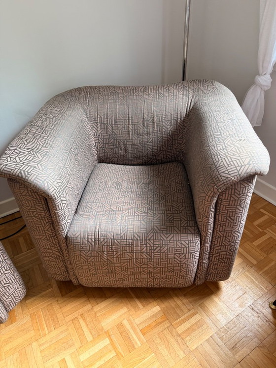 Fauteuils Franz Wittmann Hochbarett, paire – Textile (photo 2 of 7)