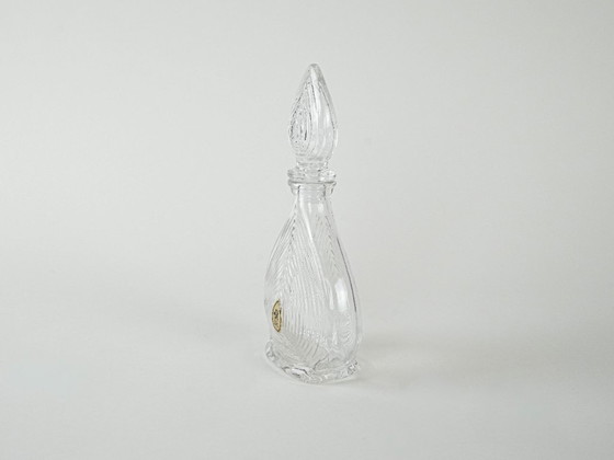 Image 1 of Crystal carafe, Italian design, 1970s, manufactured by ERRE