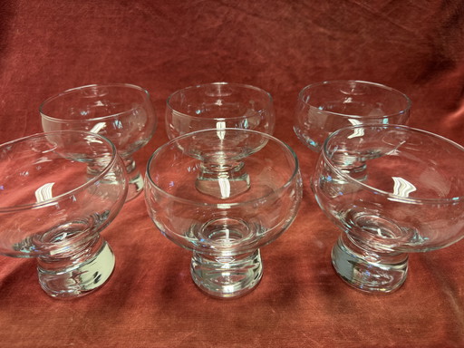 Kosta Boda 6 x Coupe