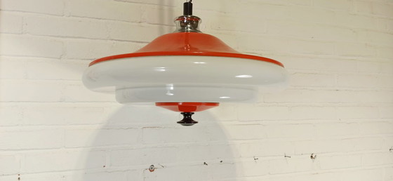 Image 1 of Space Age Pullout Pendant Lamp