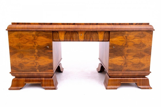 Image 1 of Ensemble de bureau Art déco des années 1930, Pologne.