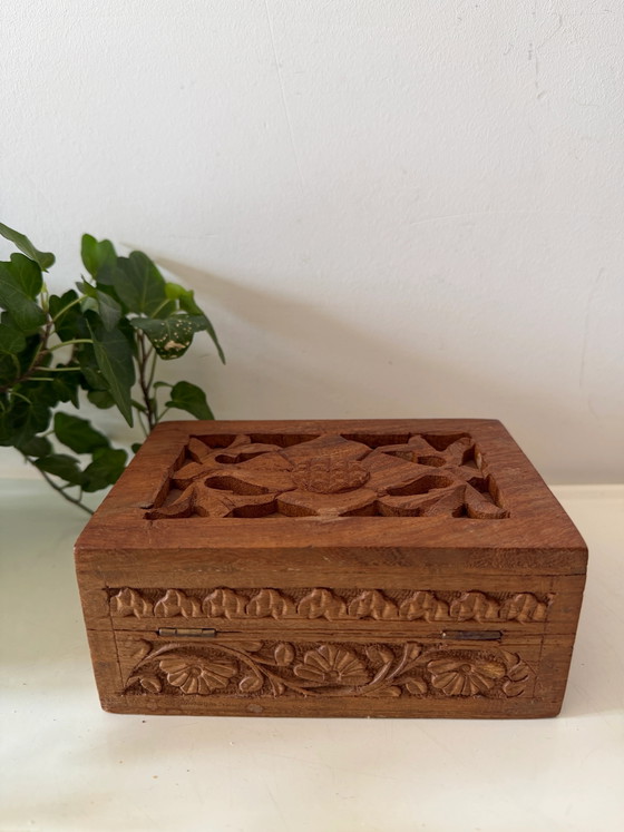 Petite boîte de rangement en bois – Objets déco, Wood, Vintage (photo 2 of 6)
