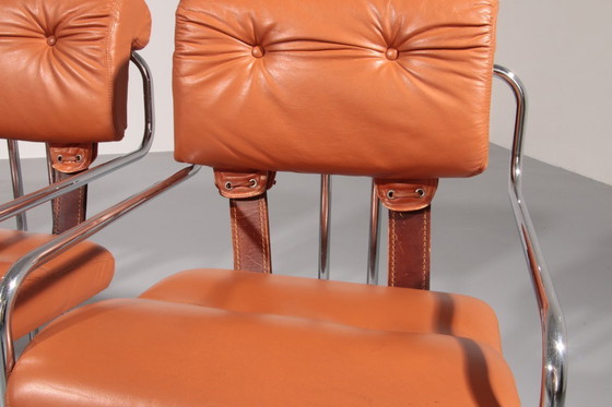 Image 1 of Sillas italianas Tucroma de Guido Faleschini para i4 Mariani, 1970