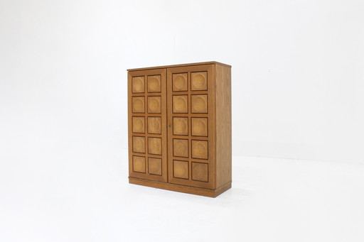 Armoire vintage brutaliste 1970 Gerhard Bartels