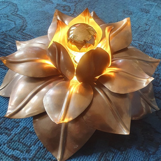 Image 1 of Juego XL de apliques florales de pared/techo - Banci Firenze - Mid-Century - Hollywood Regency