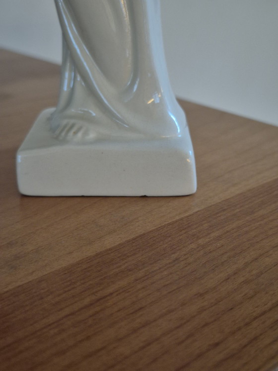 Image 1 of Art deco Madonna B S J Venlo made in Holland plateel porcelain