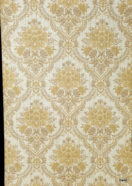 5016 Papel pintado barroco original vintage 