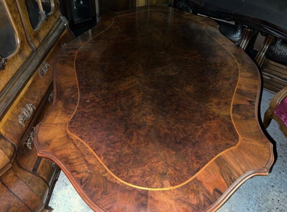 Image 1 of Barok eetkamer tafel