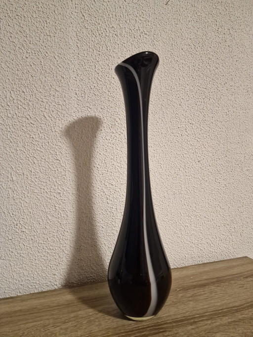 Vase vintage en verre de Murano