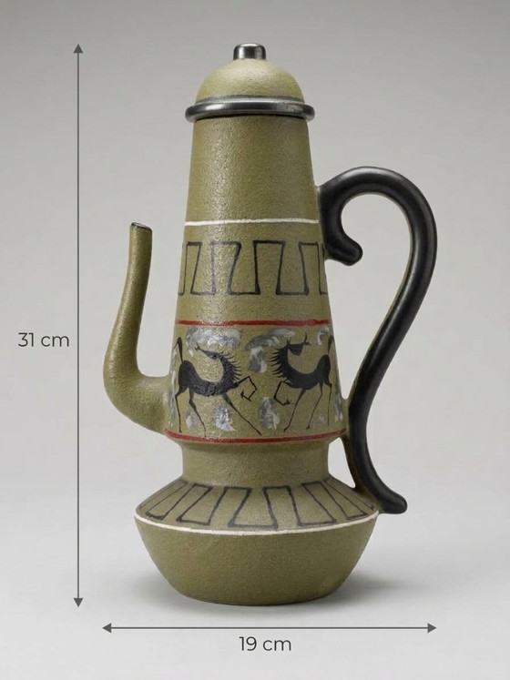 Gran Jarra Fratelli Fanciullacci Atribuida – Cerámica Italiana – Años 60 – Jarrones, Ceramic (photo 11 of 11)