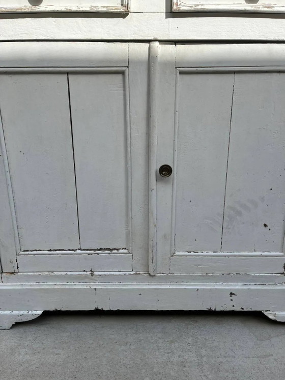 Pariser Buffet aus Massivholz Eiche – Aufbewahrungsschrank, Vintage (photo 8 of 21)