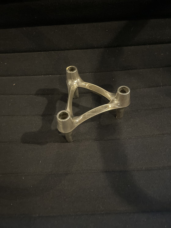 Image 1 of Set van 10 zeer mooie originele BMF Stoff Nagel Combileuchten kandelaars incl kaarsen