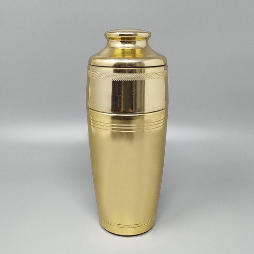 1970s Gorgeous Cocktail Shaker in Metal. Made in Italy