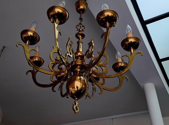 Image 1 of Xl kupfer kronleuchter modern