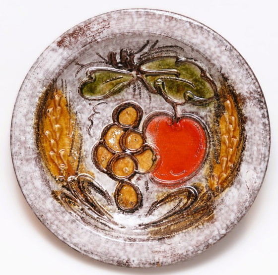 Image 1 of 2 vazen + 2 wandborden - Ruscha 