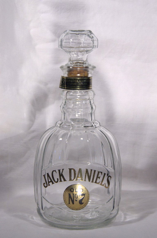Jack Daniel’s Old No. 7 Bottle, 1.5L With Booklet – decoratieve objecten, Glass, Cork