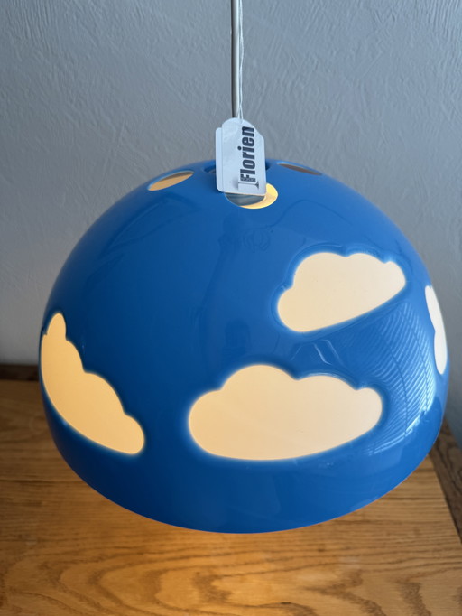 Cloud lamp IKEA Skojig blue