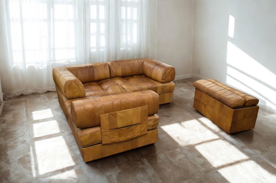 Image 1 of Prachtige De Sede DS 88 Patchwork modulaire Sofa