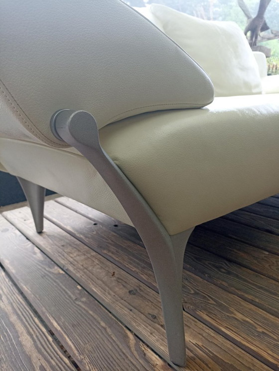 Image 1 of Lederen Designbank "Rolf Benz 1600" . Zeldzame nieuwe staat!