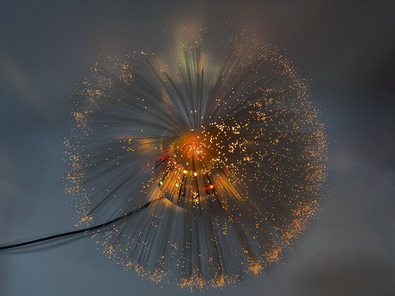 Image 1 of Lampada vintage • Fibra ottica • Era spaziale • 1970