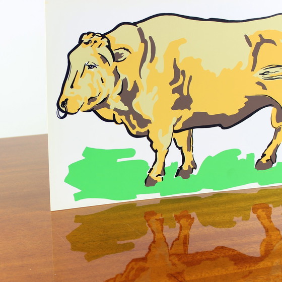 Image 1 of Vintage Czechoslovakian Pop Art Style Wall Panel (1960s)