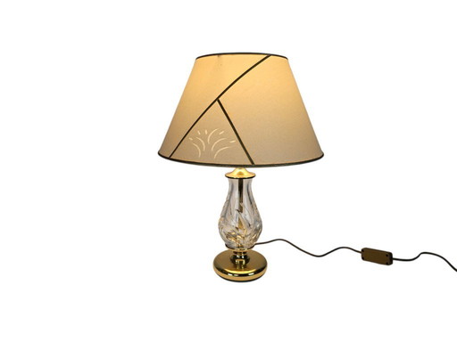 Nachtmann Leuchten - Crystal - Hollywood Regency - 24K gold plated - Germany - 80's 