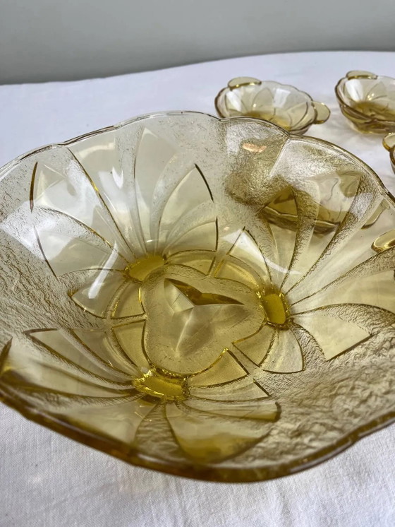 Servizio Art Déco ambra – Ciotole, Crystal, Glass, Art Deco (photo 2 of 9)