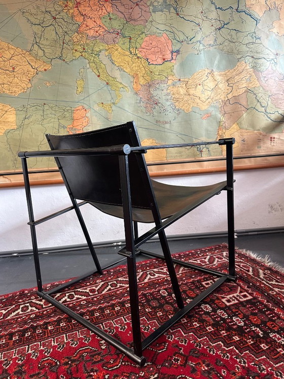 Sillón Pastoe Radboud van Beeckum – Sillones, Leather, Metal (photo 5 of 6)