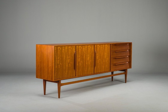 Image 1 of Buffet Type 214 en teck du Mid Century par Heinrich Riestenpatt pour RT Möbel, années 1960